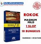 Harga Satu Slop Rokok Magnum Blue